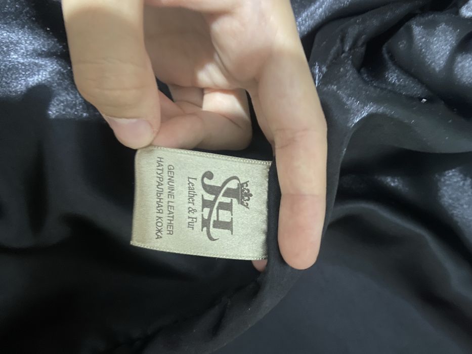 Куртка кожанная новая