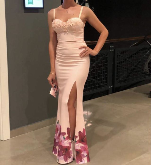 Rochie lunga din 2 piese