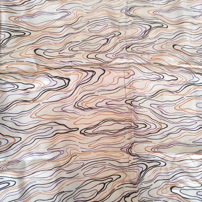 Копринен плат меланж