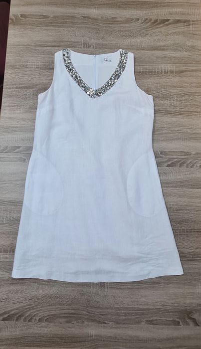 Rochie albă vară 44