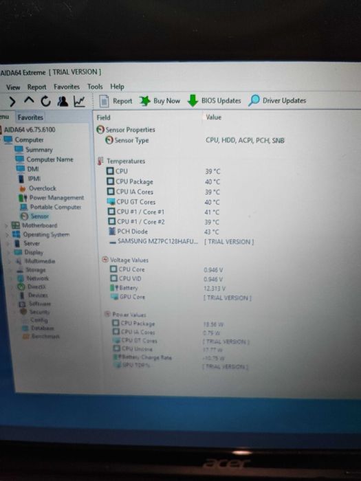 Лаптоп Acer Aspire