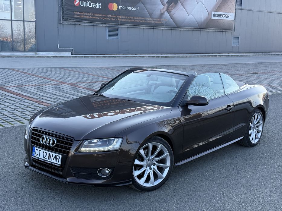 Audi A5•Cabrio•3.0 Tdi 245Cp•E5•Rate La Parc •S Line•Finantare