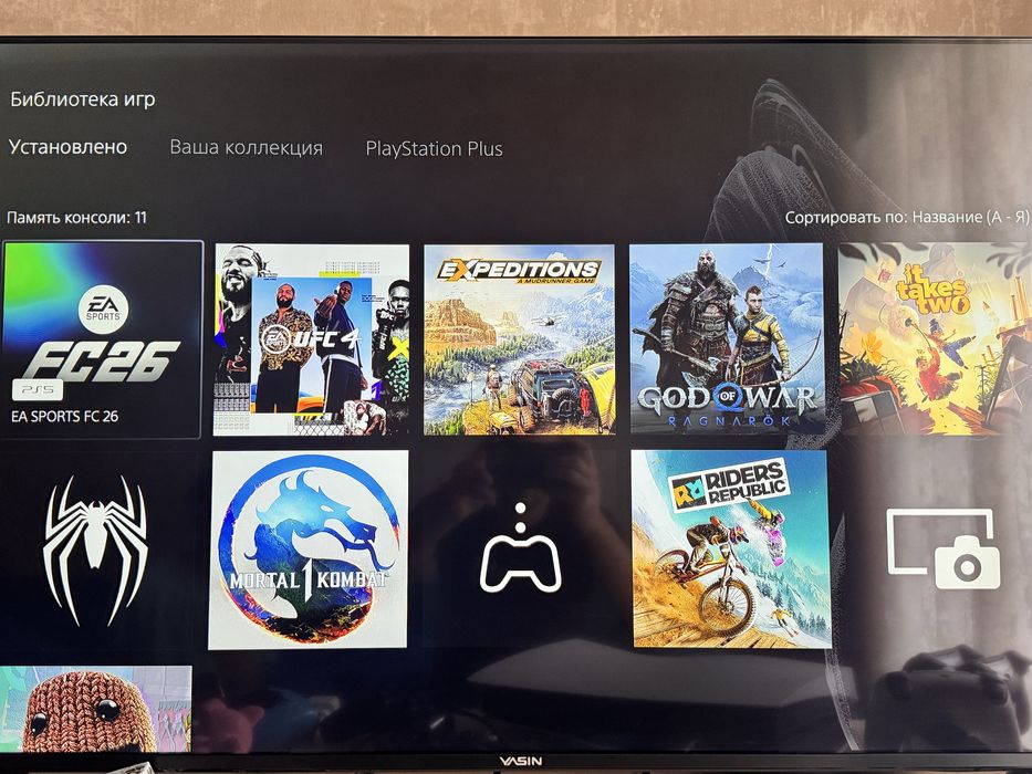 Продам Ps5 2 джсотика более 400игр