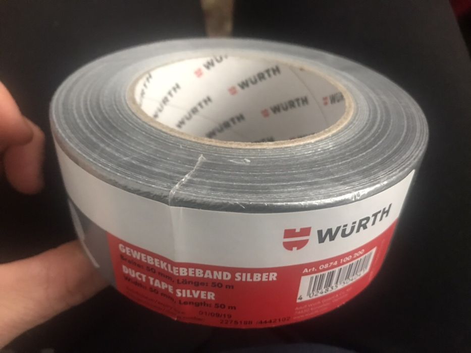 Сиво тиксо Армирана лента WURTH