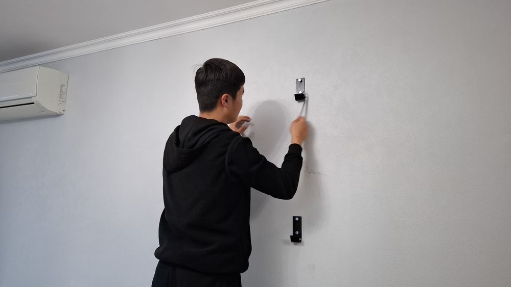 Установка турник вещаем