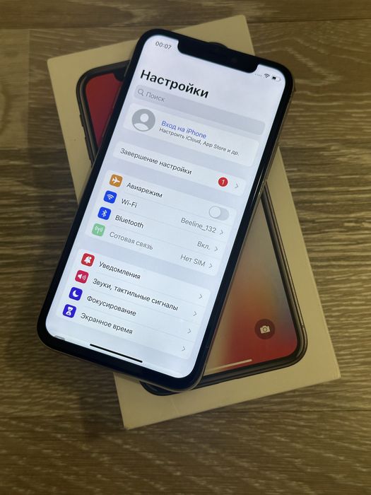 Iphone X White 100%