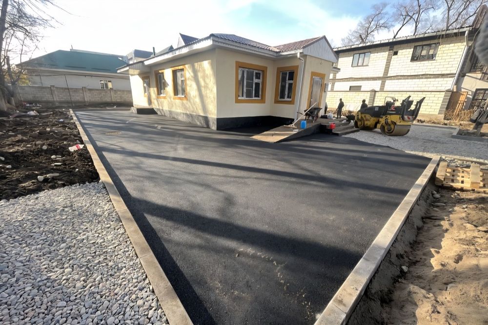 Укладка асвальта