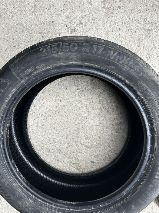 Anvelope Continental 215/50 R17 DOT 2024 noi, set 4 buc, vara