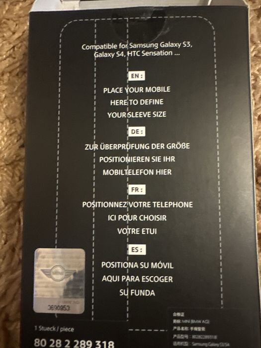 Husa telefon MINI Bavaria