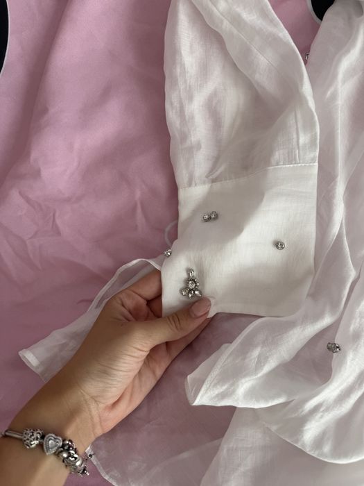 Риза Zara с камъни