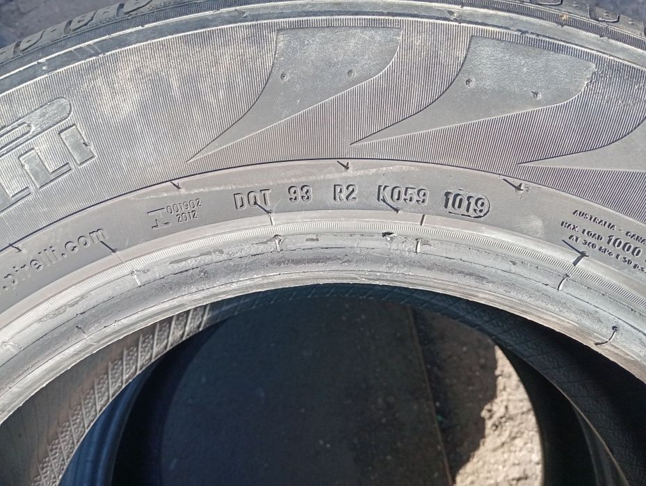 Vând set de jante +anvelope de vara 235/65/R17 , DOT 2019