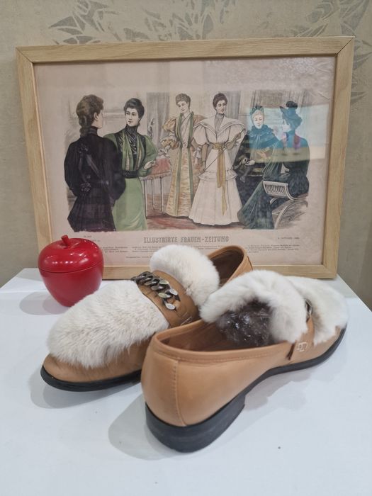 Туфли лоферы кожа размер 37