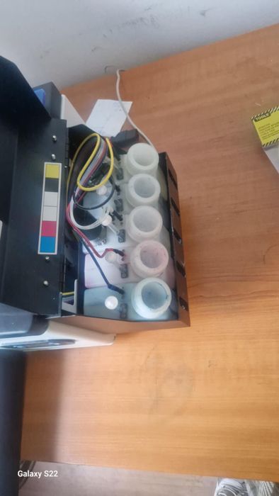 DTF epsan 1390 принтер с чисто нова глава  за части