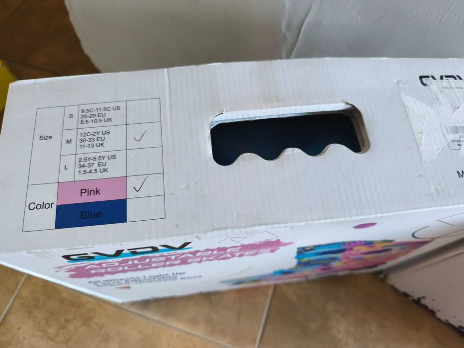 Детски ролери кънки запазени