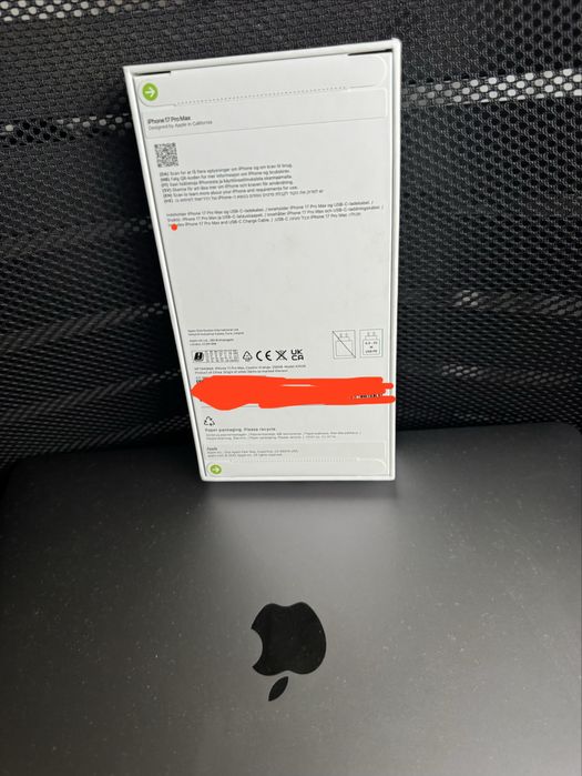 Iphone 17 pro max 256gb nou