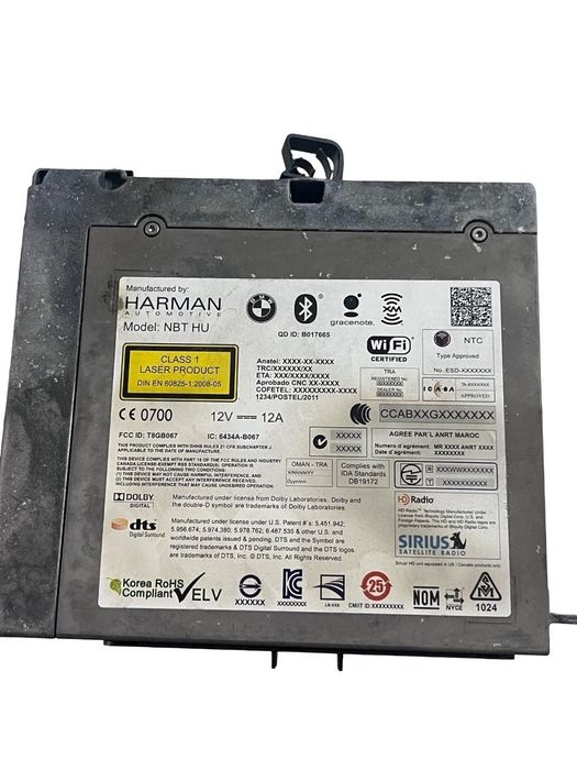 Player Cd/Dvd Sistem De Navigatie Bmw 3 Vi Touring F31 2011 -> 931874601