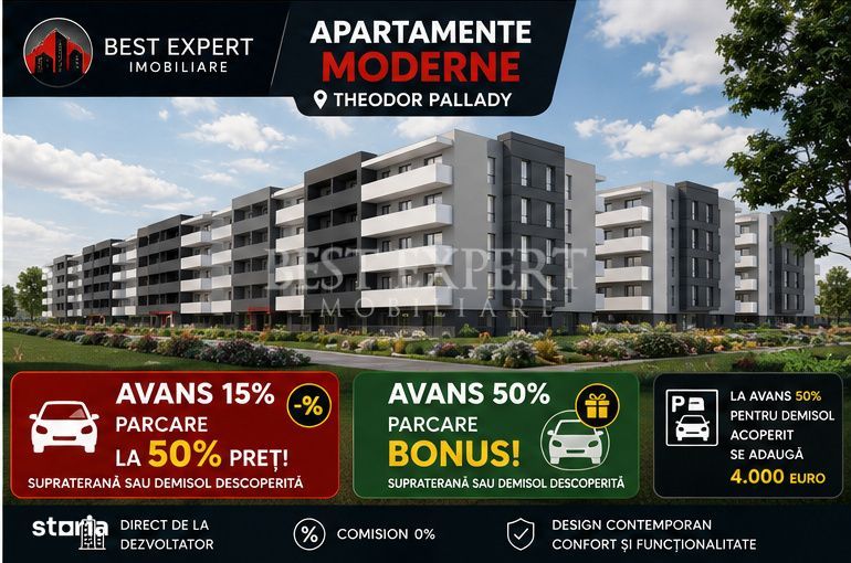 2 Camere | Investitie Inteligenta | Parcare 50% Discount | Avans 15% — fotografia 2