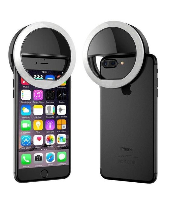 Inel Luminos LED Portabil pentru Selfie / Telefon