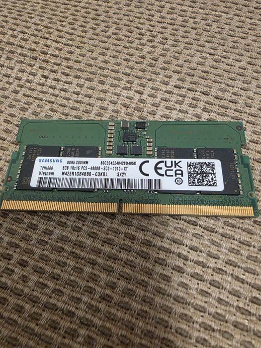 Sodimm ddr5 8gb 4800 MHz Samsung