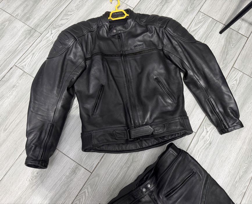 Costum moto piele Cafe Racer