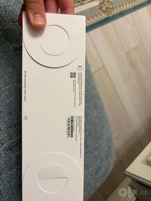 Apple watch 11 series qora 46mm