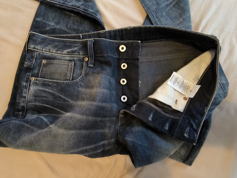 Оригинални дънки G-star attack slim straignt  do21