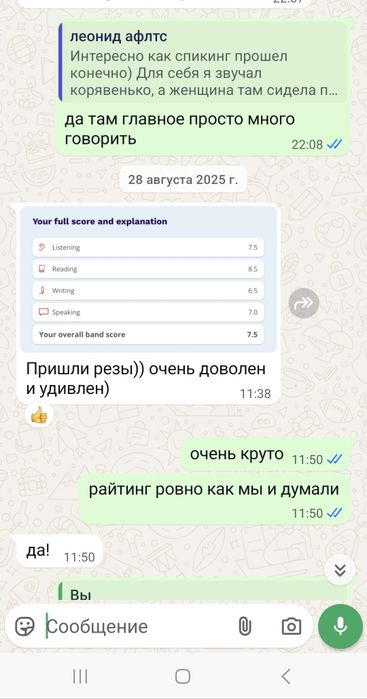 IELTS репетитор, тьютор