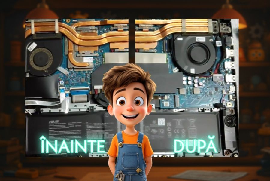 Reparatii/ mentenanta console laptopuri calculatoare