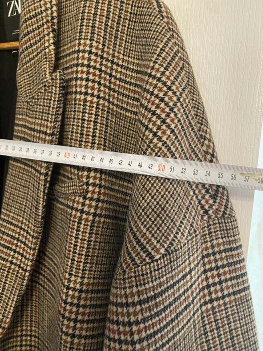 Vand palton Zara, adaos lana, oversize, XL