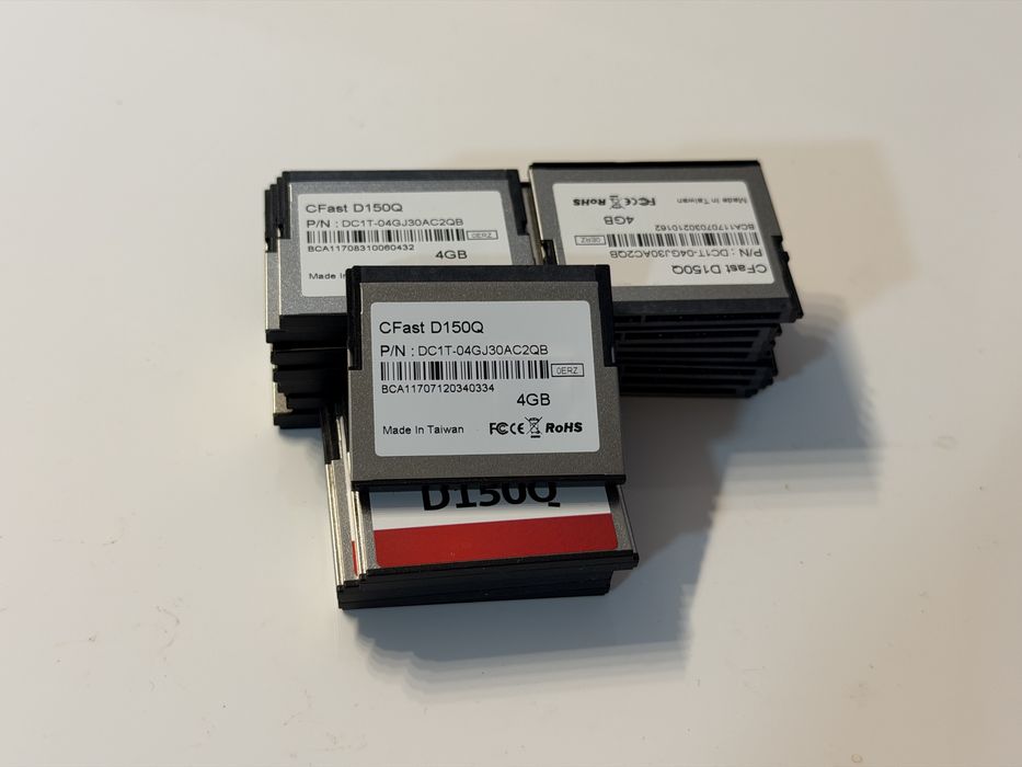 Innodisk CFast D150Q Industrial 4GB – SATA – SLC – Industrial