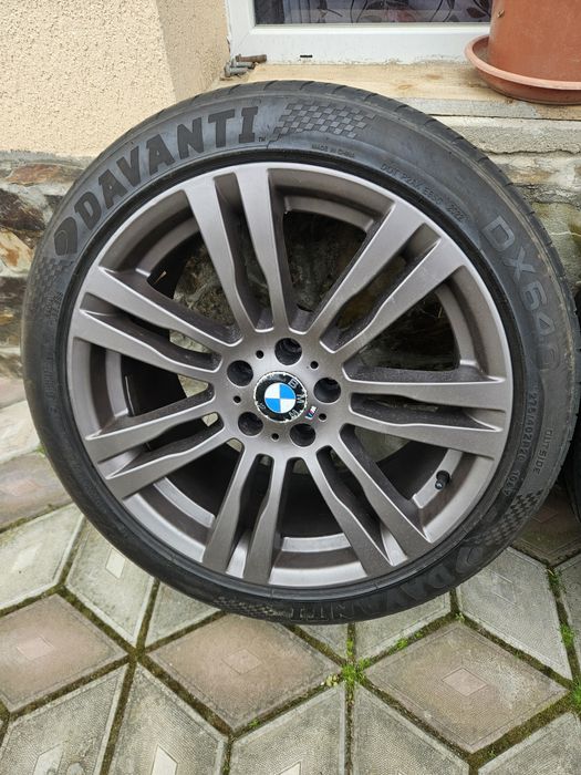 Roti de bmw x5 5x120 20 cu cauciucuri bune