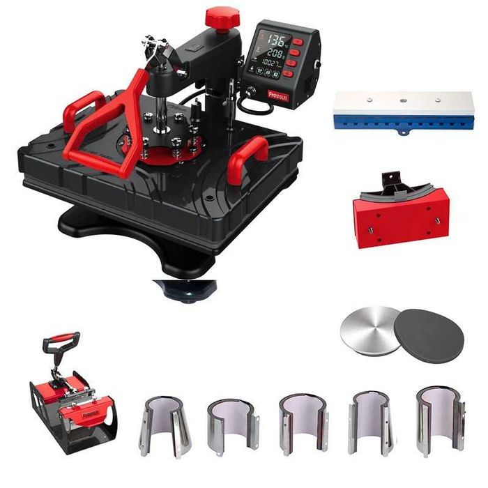 Echipament Personalizari/ Presa Termica FreeSUB 11in1, Pixuri,Tricouri