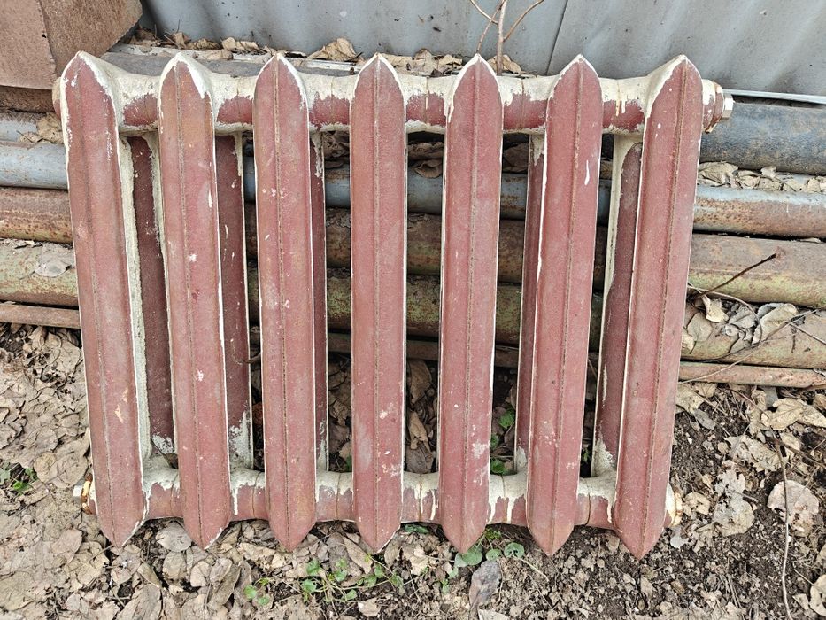 Чугунный радиатор 7 секций