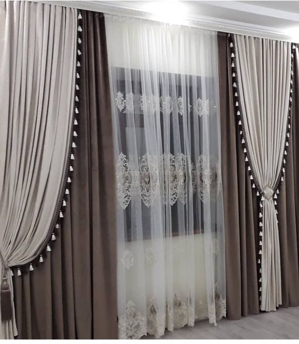 Шторы на зал,велюровый