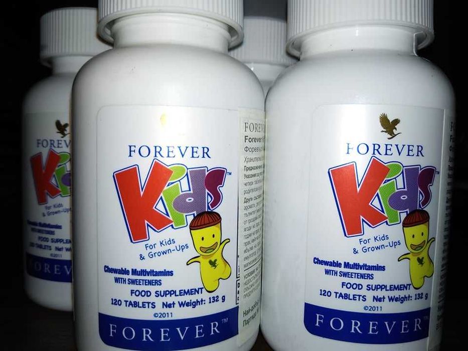 Детски витамини от Форевър ливинг - витамини и минерали за деца, 120т