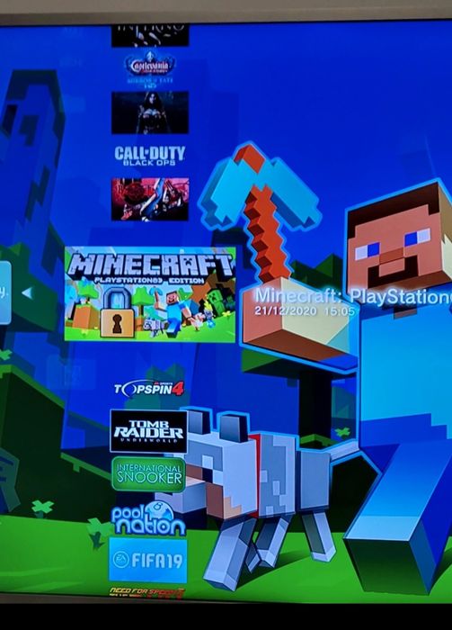 PS3 Superslim modat, 500 gb + controller + jocuri ps3 ( Gta 5,  Fifa)