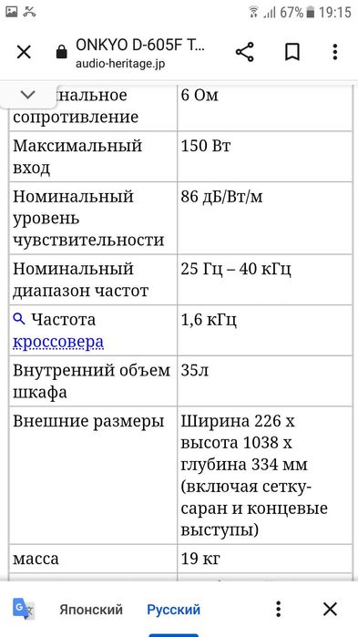 Акустика Онкио Д 605 ф .