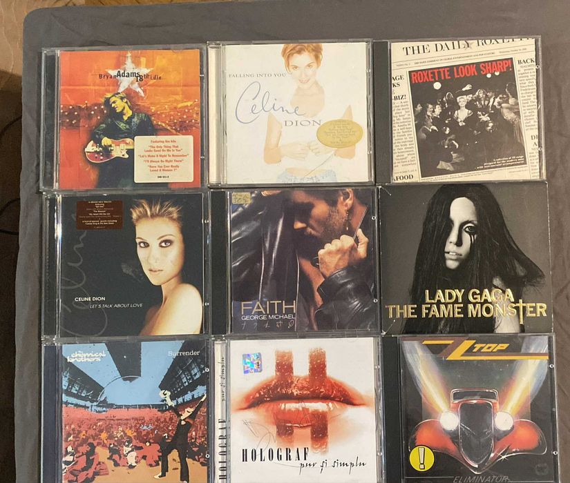 Vand cd-uri second hand stare buna pop si rock