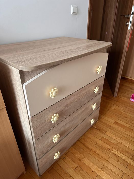 Детски шкаф / скрин с чекмеджета Aiko