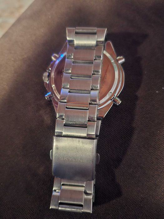 Мъжки часовник Skyline WR30M с двойно време, хронограф, 3 АТМ