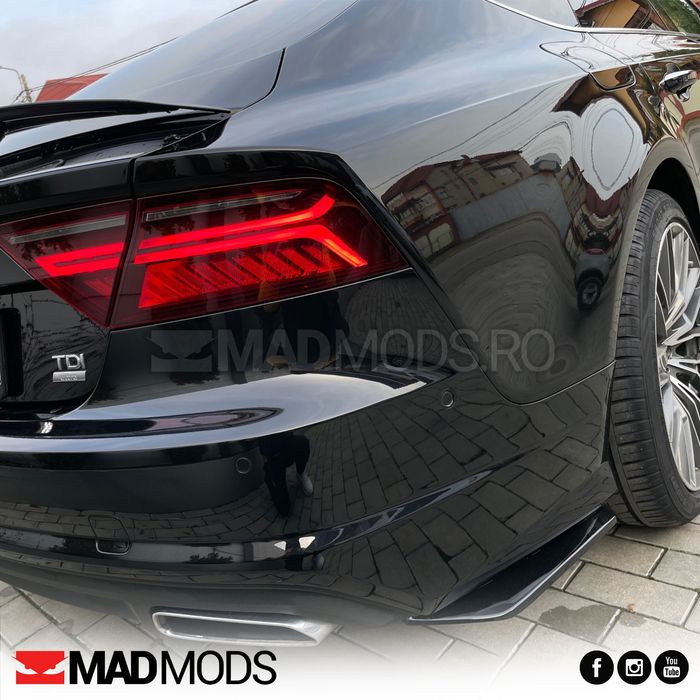 Set prelungiri laterale lip-uri negre bara spate fata BMW Audi etc