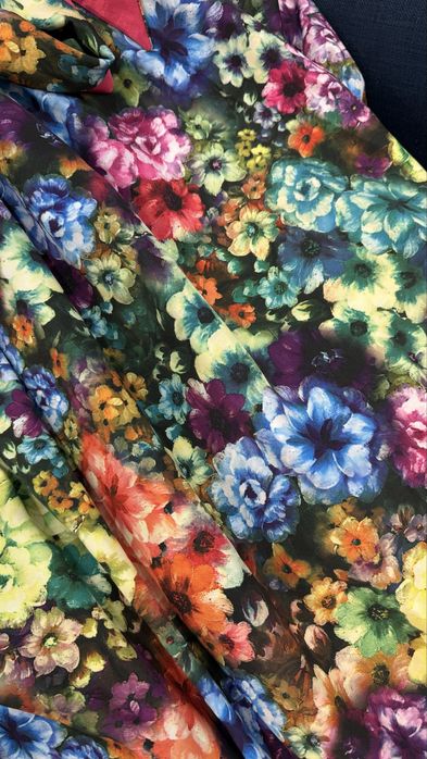 Женское платье длинное