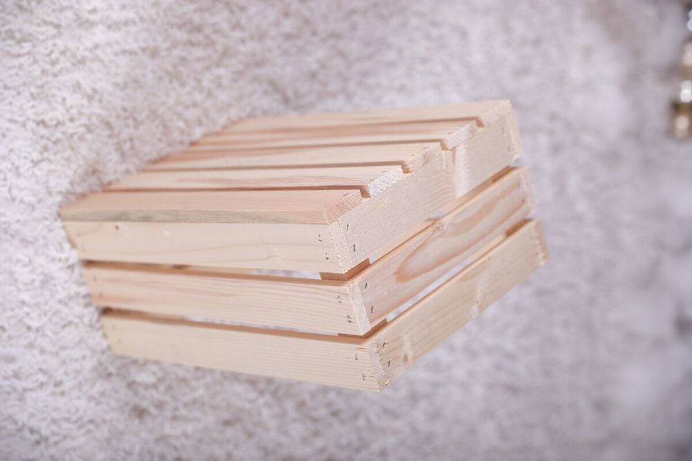 Декоративни дървени щайги