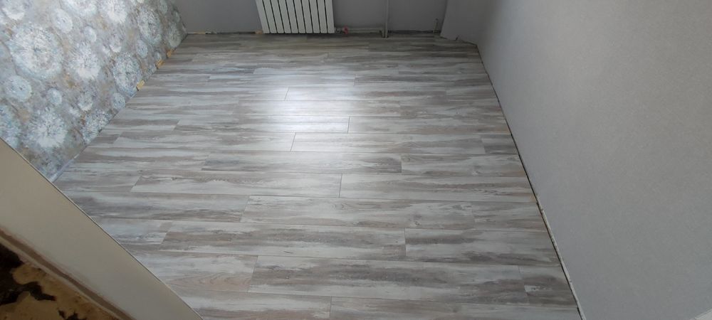 Монтаж ламината.