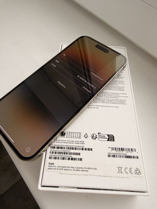 Iphone 14 Pro Max 256 GB Gold