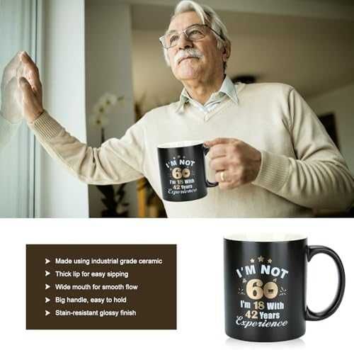 Нов Уникален подарък за 60-ти рожден ден релакс и хумор в едно за мъж