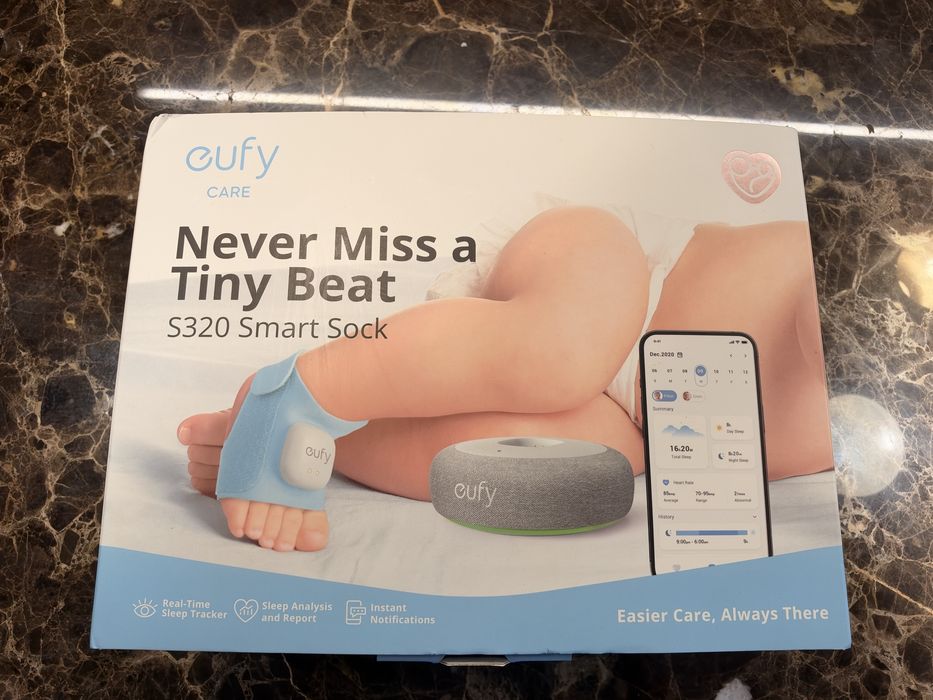 Eufy smart sock за новородено