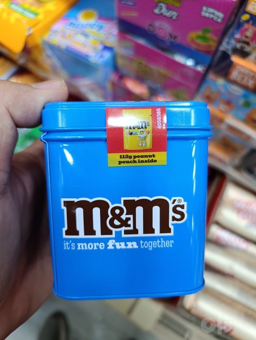 M&MS Темир кутчалар 200гр шоколад.