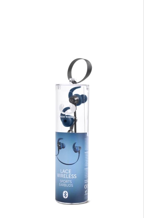 Casti Audio In-Ear Sport Fresh 'n Rebel Lace Sports, Wireless, Bluetooth negru Sigilate
