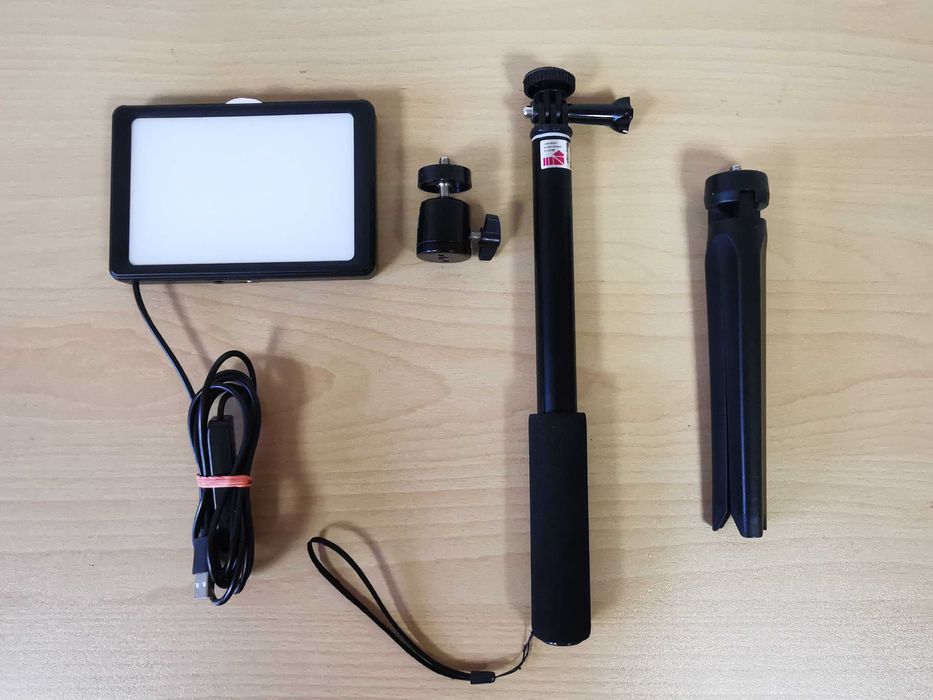 LED осветление Neewer ZC-10S комплект 2 бр. идеални за влогинг или видео подкасти в YouTube